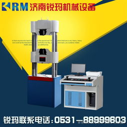濟南銳瑪電子試驗機操控軟件界面高清細節圖解析